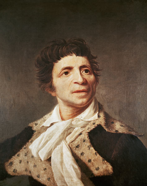 Portrait of Jean-Paul Marat (1743-1793). After Joseph Boze à Artiste inconnu