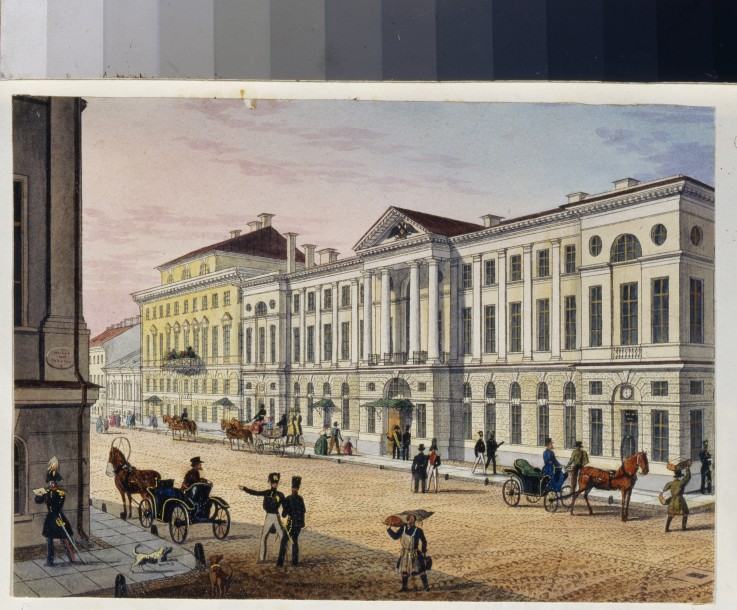 Post Hotel in Saint Petersburg (Album of Marie Taglioni) à Artiste inconnu