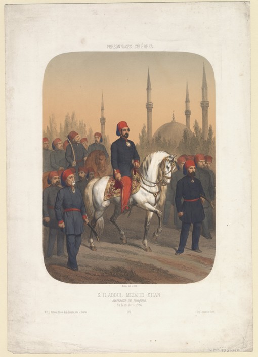 Sultan Abdülmecid I (1823-1861) à Artiste inconnu