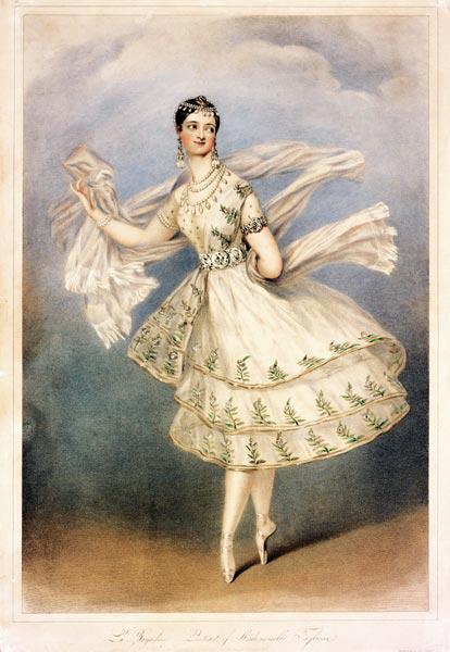 Marie Taglioni in La Bayadère