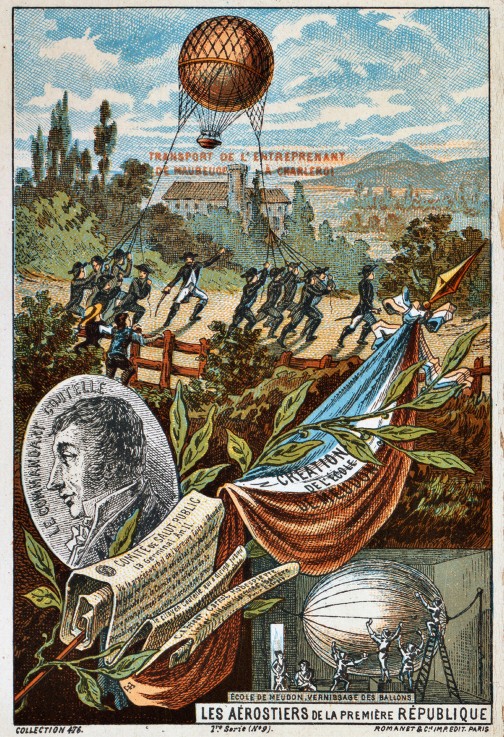 Transport of the "Entreprenant" from Mauberge to Charleroi, 1794 (From the Series "The Dream of Flig à Artiste inconnu