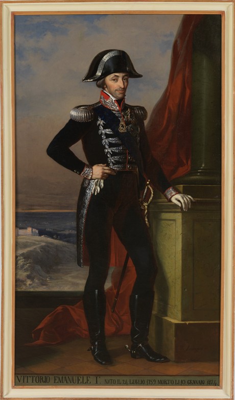 Victor Emmanuel I of Sardinia (1759-1824) à Artiste inconnu