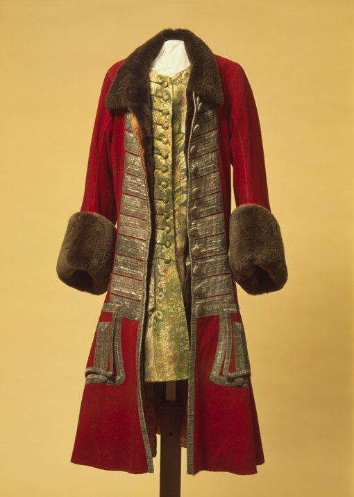 Winter coat and waistcoat of Peter the Great à Maître inconnu