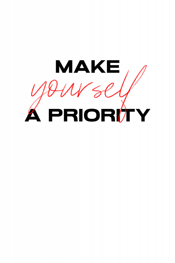 Make yourself a priority à uplusmestudio