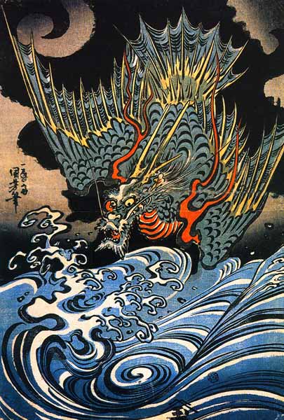 Sea-Dragon à Utagawa Kuniyoshi