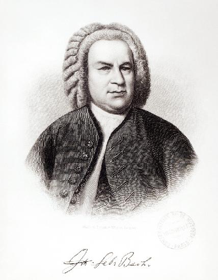 Portrait of Johann Sebastian Bach (1685-1750)