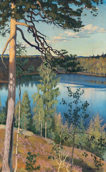 See in der Wildnis à Väinö Alfred Blomstedt