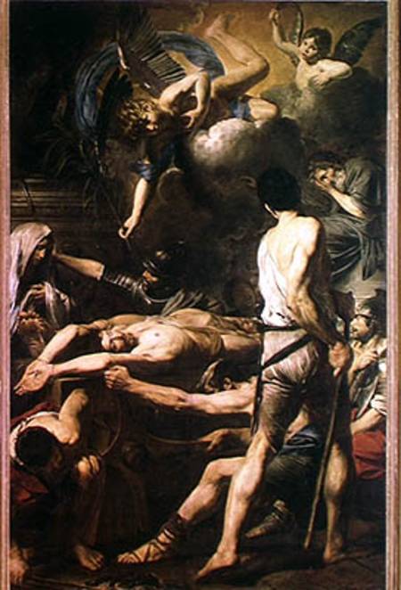 Martyrdom of St. Processus and St. Martinian à Valentin de Boulogne