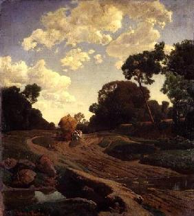 Landscape with Haywagon