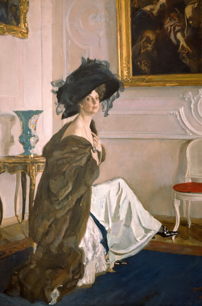 Portrait of Princess Olga Orlova à Valentin Alexandrowitsch Serow