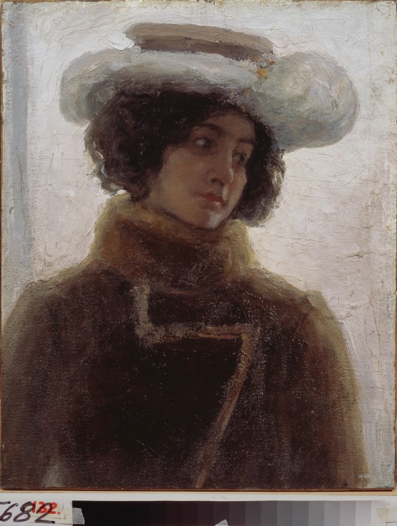 Portrait of Countess Volkonskaya à Valentin Alexandrowitsch Serow