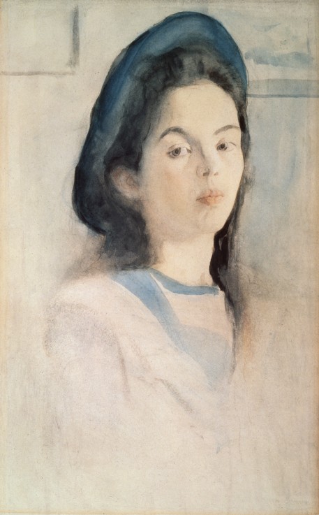 Female portrait à Valentin Alexandrowitsch Serow