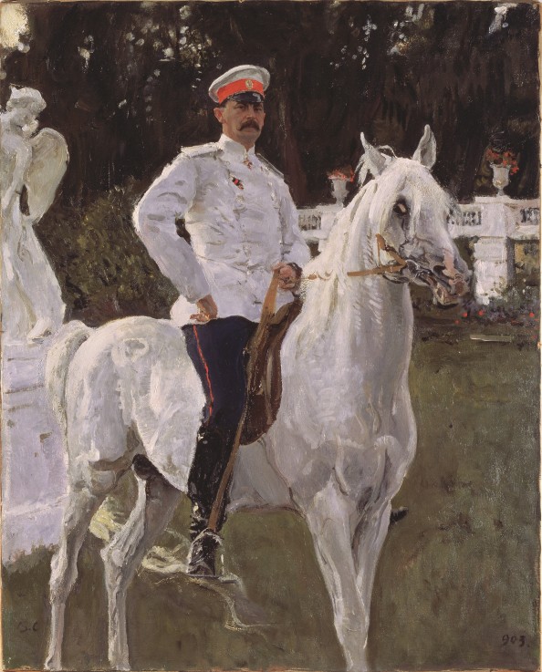Portrait of Prince Felix Yusupov, Count Sumarokov-Elston (1856-1928) à Valentin Alexandrowitsch Serow
