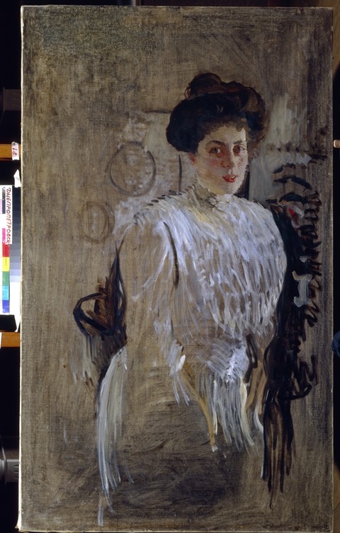 Portrait of Margarita Kirillovna Morozova, née Mamontova (1873-1958) à Valentin Alexandrowitsch Serow