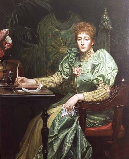 Portrait of Frances, Lady Layland-Barratt à Valentine Cameron Prinsep