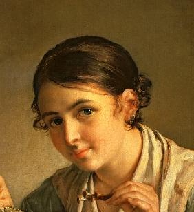 The Lacemaker, 1823 (detail of 41740)