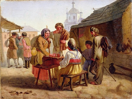 Kvas Seller à Vasili Efimovich Kallistov