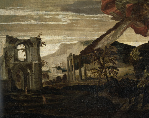 P.Veronese, Landscape with ruins à Paolo Veronese (alias Paolo Caliari)