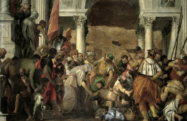 Veronese / Martyrdom of St. Sebastian à Paolo Veronese (alias Paolo Caliari)
