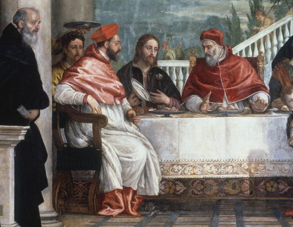 P.Veronese / Banquet of Gregory th.Great à Paolo Veronese (alias Paolo Caliari)