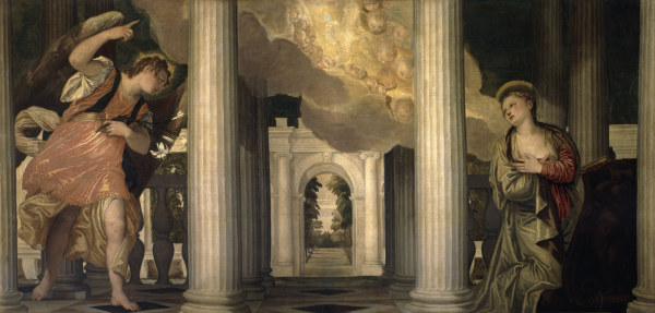 P.Veronese, The Annunciation à Paolo Veronese (alias Paolo Caliari)