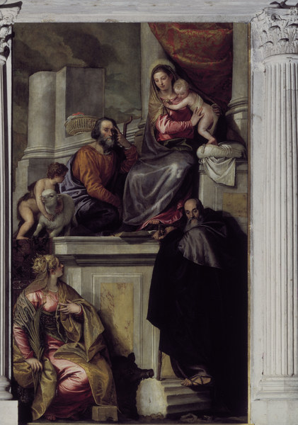 Madonna, Child & Saints / Veronese à Paolo Veronese (alias Paolo Caliari)