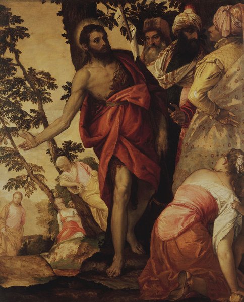 Veronese / Sermon of St.John / c.1570 à Paolo Veronese (alias Paolo Caliari)