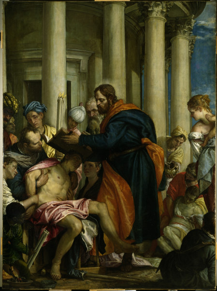 St.Barnabas heals the Sick / Veronese à Paolo Veronese (alias Paolo Caliari)