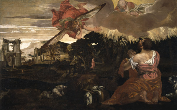P.Veronese, Moses and the burning bush à Paolo Veronese (alias Paolo Caliari)