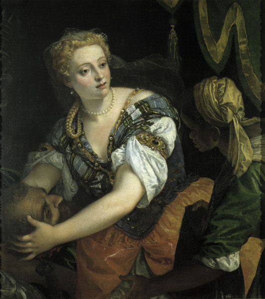 Judith w.Holofernes  Head/Veronese/1570s à Paolo Veronese (alias Paolo Caliari)