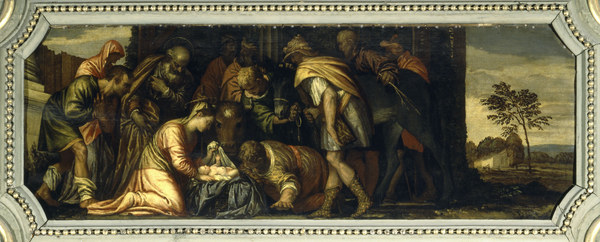 The Nativity / Veronese / 1558 à Paolo Veronese (alias Paolo Caliari)