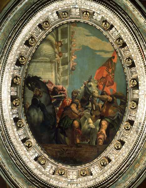 The Triumph of Mordecai/ Veronese/ 1555 à Paolo Veronese (alias Paolo Caliari)
