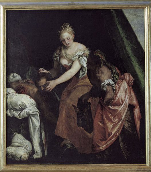 Veronese / Judith and Holofernes /c.1580 à Paolo Veronese (alias Paolo Caliari)