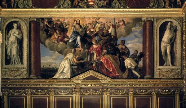 P.Veronese, Allegory, Battle of Lepanto à Paolo Veronese (alias Paolo Caliari)