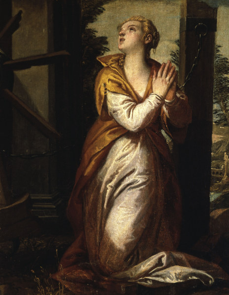 P.Veronese, St Catherine of Alexandria à Paolo Veronese (alias Paolo Caliari)