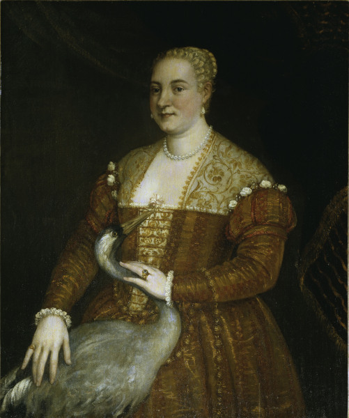 P.Veronese / lady with Heron / Paint. à Paolo Veronese (alias Paolo Caliari)