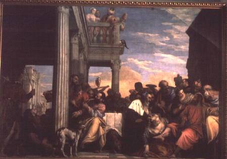 Christ at Dinner in the House of Simon the Pharisee à Paolo Veronese (alias Paolo Caliari)