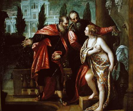 Susanna and the Elders à Paolo Veronese (alias Paolo Caliari)