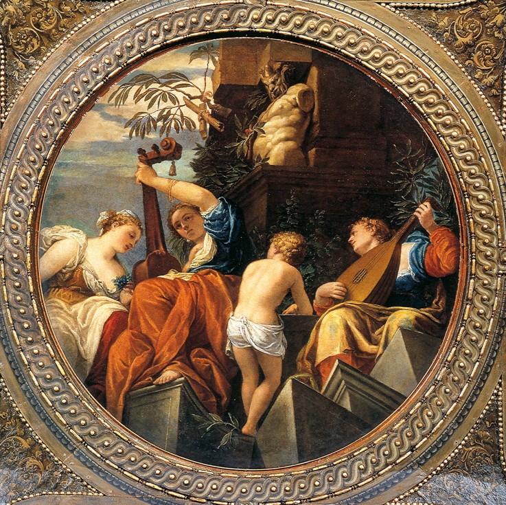 Allegory of Music à Paolo Veronese (alias Paolo Caliari)