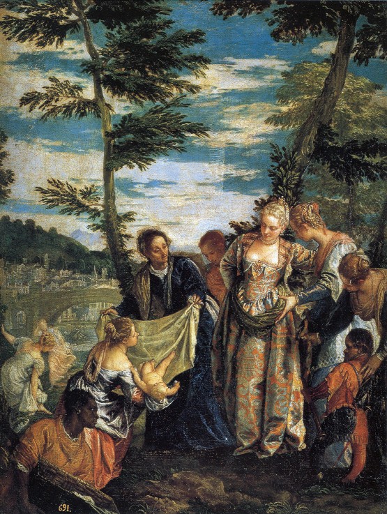 The Finding of Moses à Paolo Veronese (alias Paolo Caliari)