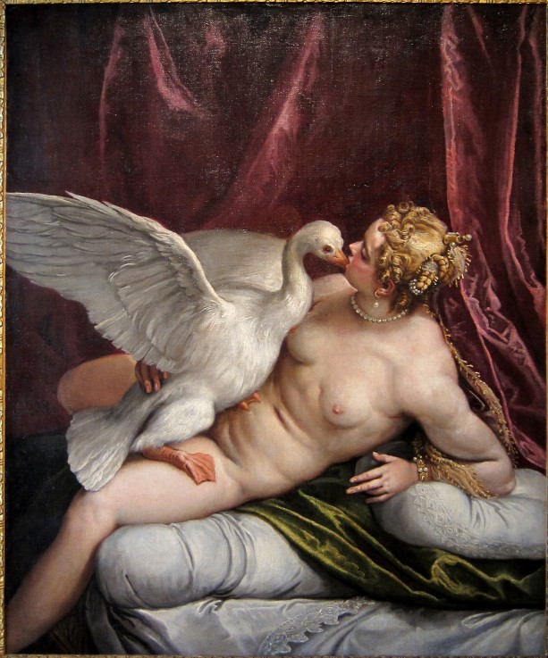 Leda and the Swan à Paolo Veronese (alias Paolo Caliari)