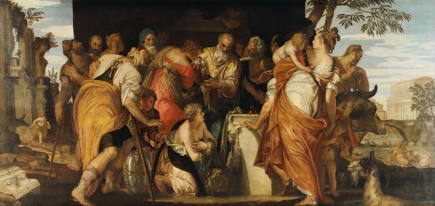 The Anointing of David à Paolo Veronese (alias Paolo Caliari)