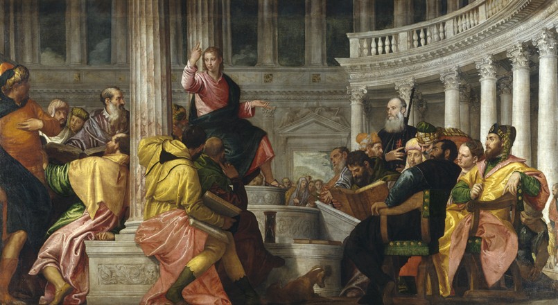 Christ among the Doctors à Paolo Veronese (alias Paolo Caliari)