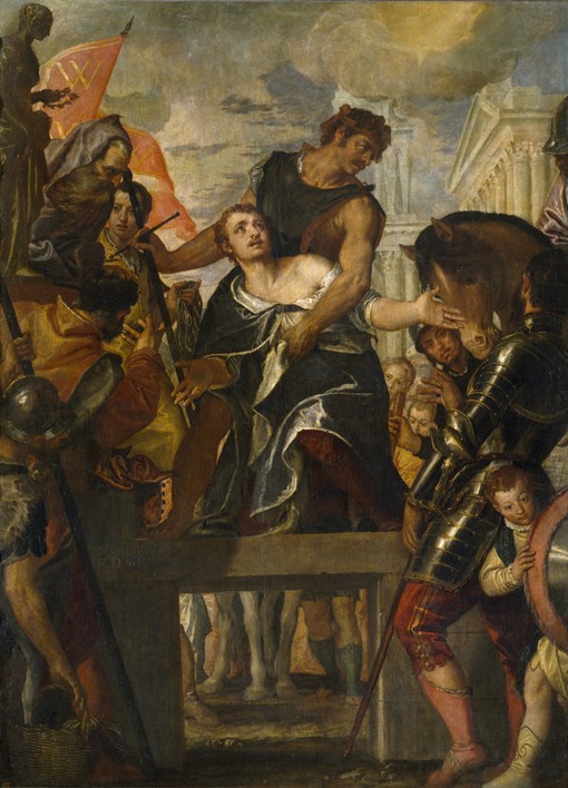 The Martyrdom of Saint Menas à Paolo Veronese (alias Paolo Caliari)