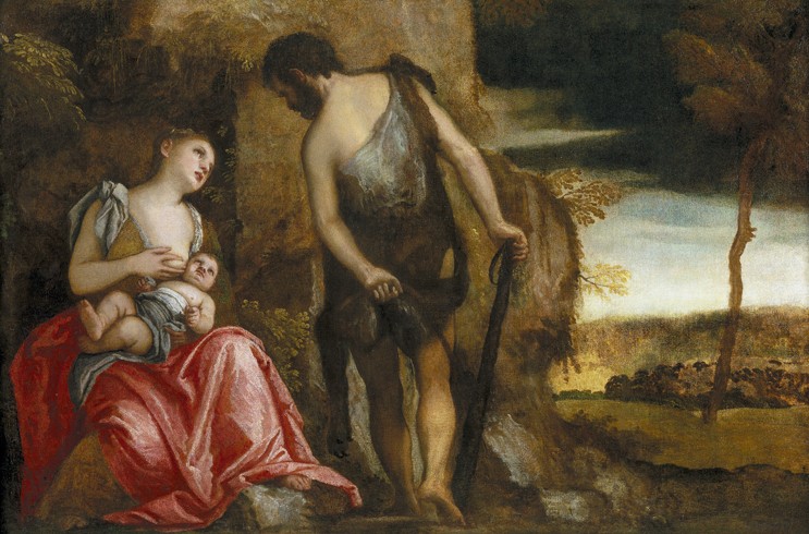 The family of Cain wandering à Paolo Veronese (alias Paolo Caliari)