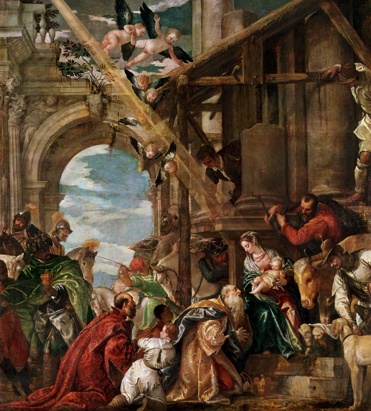 Adoration of the Kings à Paolo Veronese (alias Paolo Caliari)