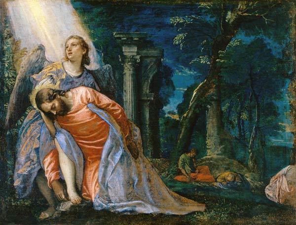 P.Veronese /Christ in Getsemaneh/ C16th à Paolo Veronese (alias Paolo Caliari)