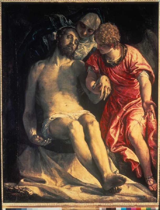 pleurer le Christ à Paolo Veronese (alias Paolo Caliari)