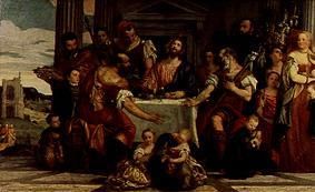 le repas d'Emmaus. à Paolo Veronese (alias Paolo Caliari)