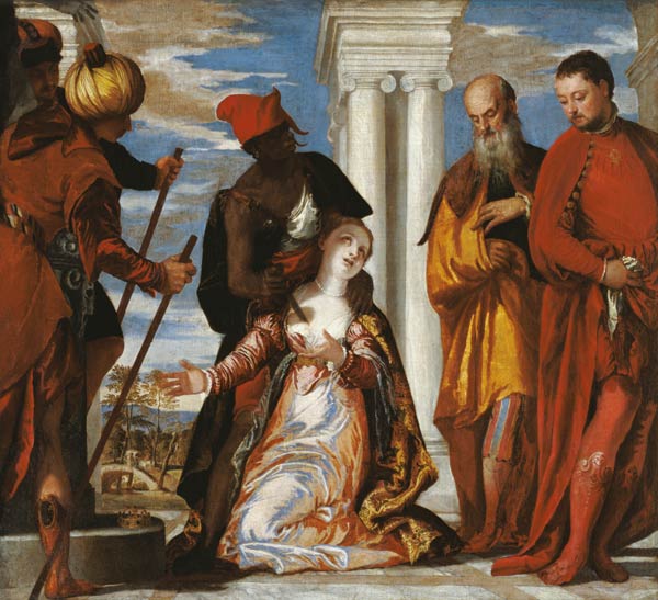 Martyrdom of St.Justina /Ptg.by Veronese à Paolo Veronese (alias Paolo Caliari)